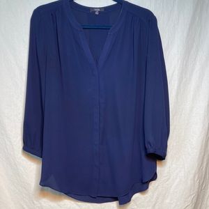 NYDJ pleated back Blouse